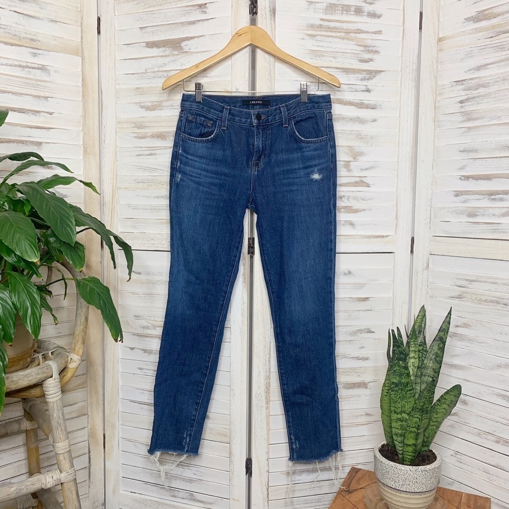 J BRAND Johnny Mid Rise Boy Fit Doubletake 24 - Picture 12 of 15